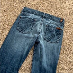7 for all mankind DOJO flare jeans